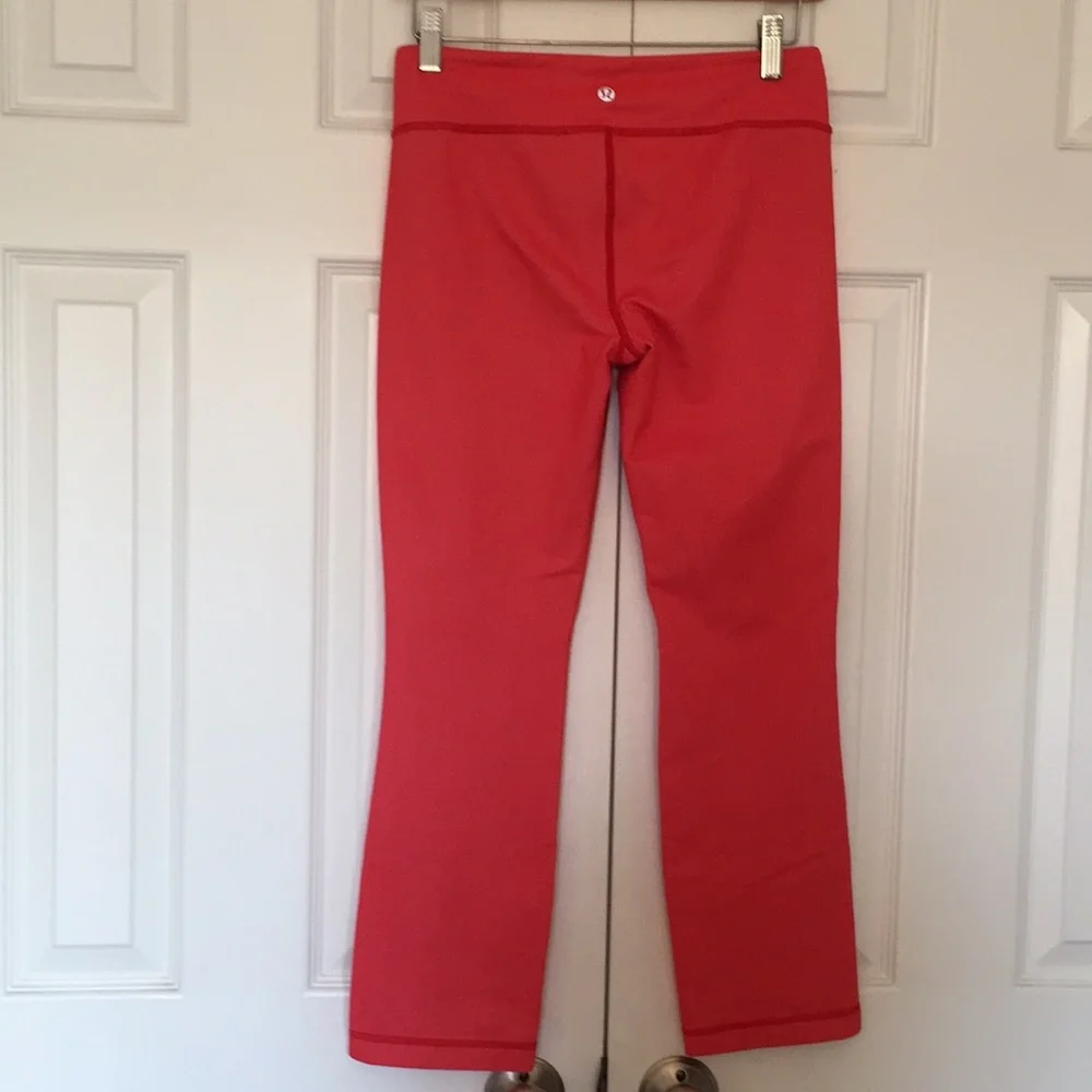 Lululemon PYB Pants in Love Red Slub Denim